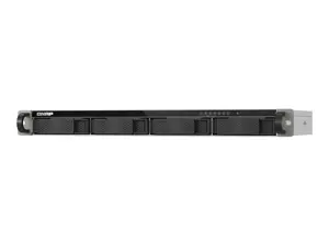 QNAP 4-bay ARM quad-core NAS 10GbE SFP+ and 2.5GbE connectivity | TS-432XEU-4G | Cortex-A57 | 16 GB…