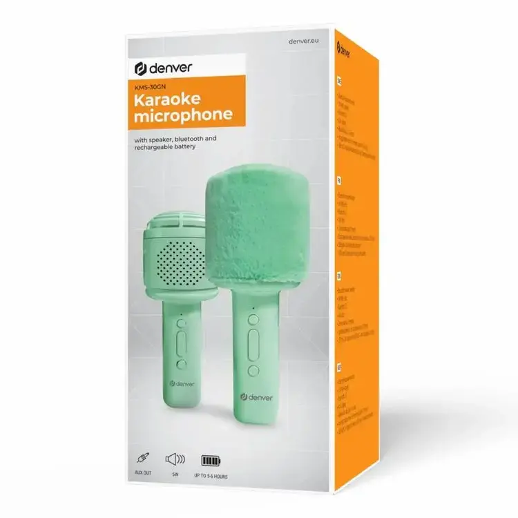 Denver microphone KMS-30GN, green