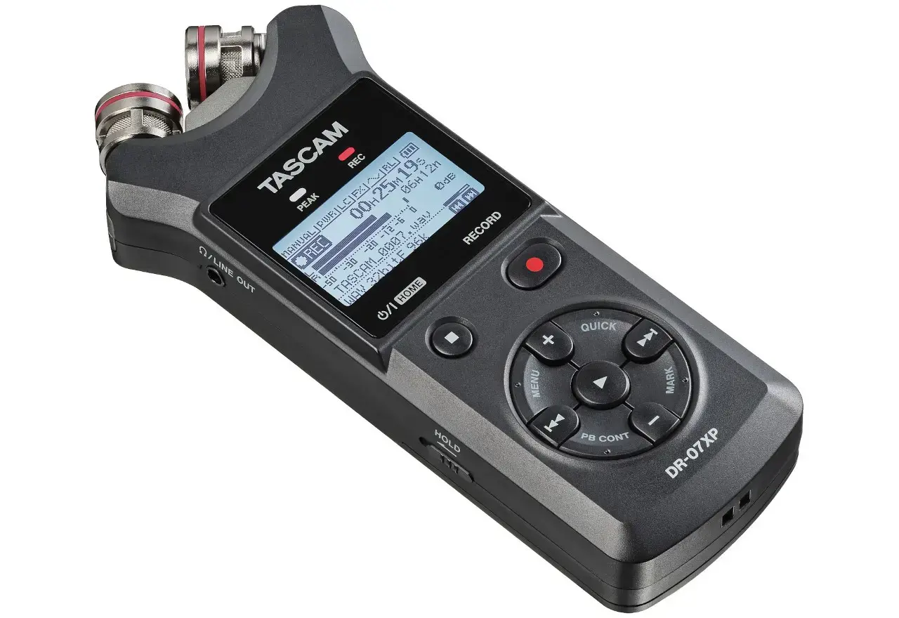 Tascam DR-07XP - portable digital recorder with USB interface
