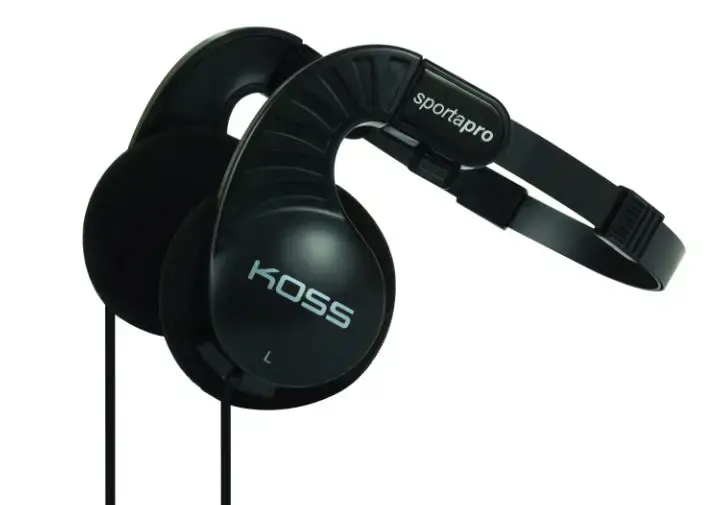 "Koss" ausinės SPORTA PRO laidinės, 3,5 mm, 3,5 mm, juodos spalvos