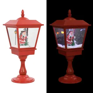 Pastatomas kalėdinis šviestuvas su Kalėdų Seneliu, 64 cm, LED