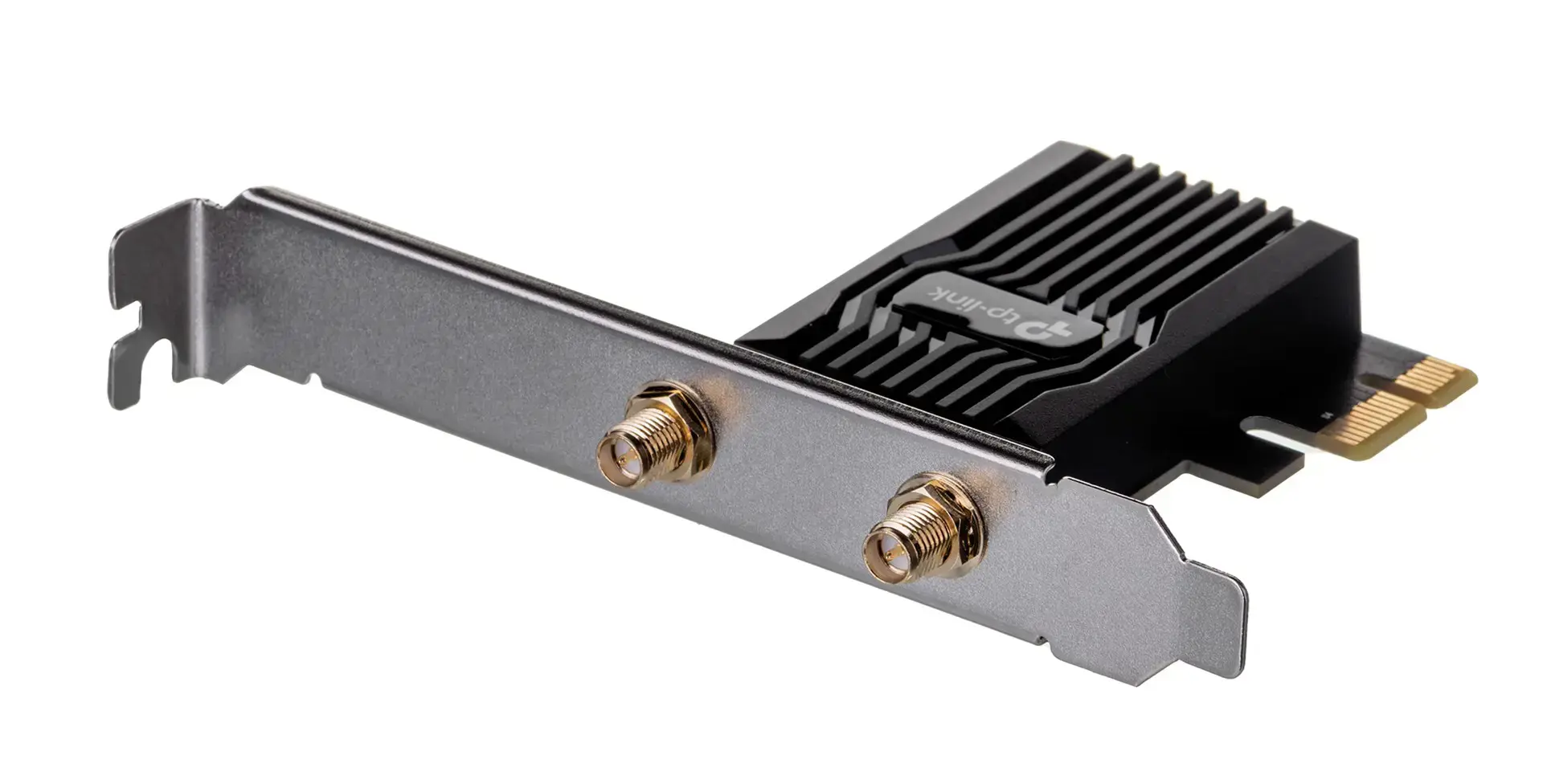 TP-Link ARCHER TX55E, belaidis, PCI Express, WLAN / "Bluetooth", "Wi-Fi 6" (802.11ax), 2402 Mbps, juodas