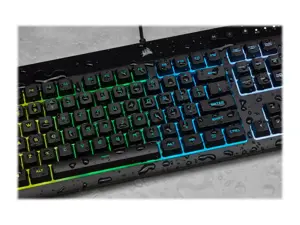 CORSAIR K55 RGB PRO žaidimų klaviatūra su foniniu RGB LED apšvietimu