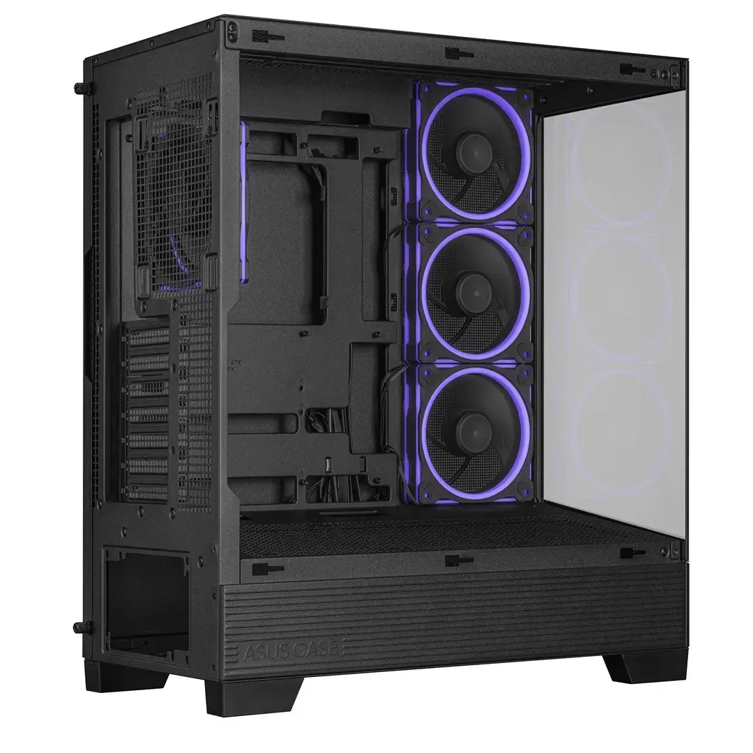 Case ASUS ASUS A31 PLUS Case MidiTower Case product features Transparent panel ATX BTX MicroATX MiniITX Colour Black A31PLUSTGARGBBLACK