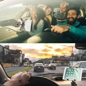 TECHLY 301009 "Techly" priekinio stiklo laikiklis, skirtas planšetiniam kompiuteriui / "iPad 7-10.1", juodas