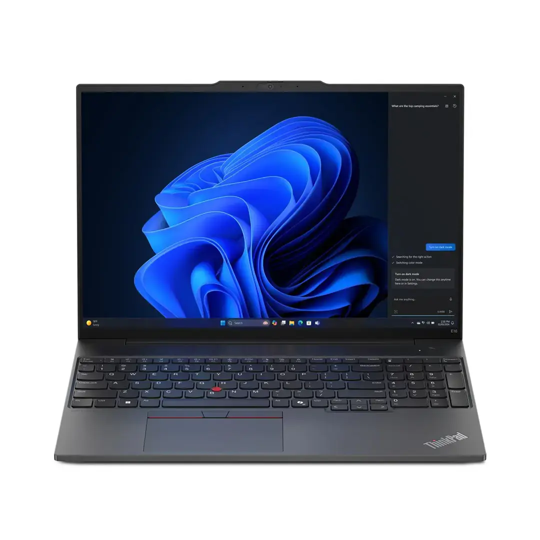 ThinkPad E16 Gen 2 Ryzen™ 5 7535U 256GB SSD 8GB 16" WUXGA (1920x1200) IPS WIN11 Pro 1YW