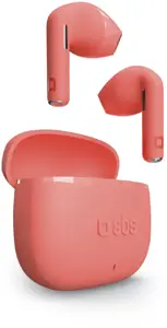 SBS wireless earbuds Go Pods TWS, red