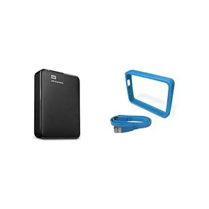 "WD Elements" 4 TB kietasis diskas USB3.0 nešiojamasis 2,5 colio RTL išorinis juodos spalvos
