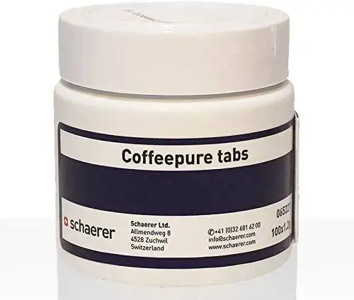 SCHAERER valymo tabletės Coffeepure (100 vnt.)