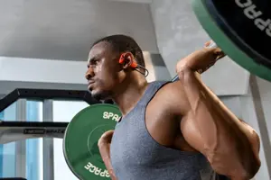 SHOKZ OpenSwim Pro Headset Wireless Open-ear Sports Bluetooth Grey