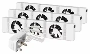 SpeedComfort Trio Set White Fan