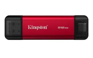 External SSD KINGSTON 512GB 3D NAND Write speed 950 MBytes/sec Read speed 1050 MBytes/sec SPSD/512GB