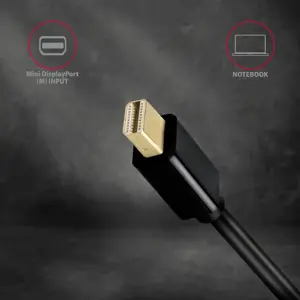 AXAGON RVDM-HI14N Mini DP > HDMI 1.4 adapteris 4K/30Hz