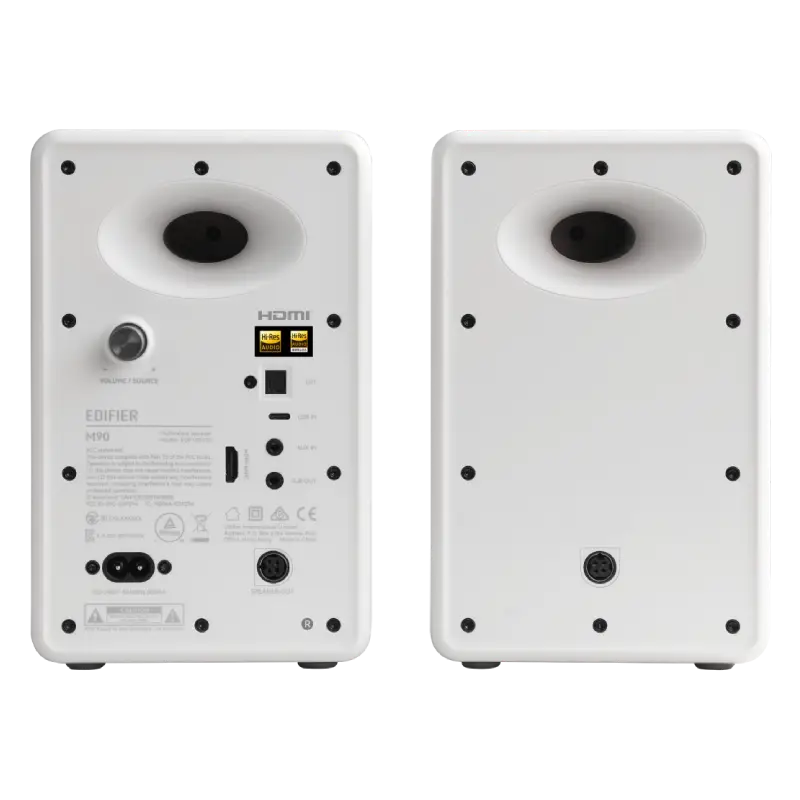 Edifier M90 Compact Active 2.0 Speakers, White