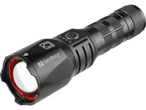 "Sandberg Survivor Torch Powerbank 5000", 5000 mAh, juodos spalvos