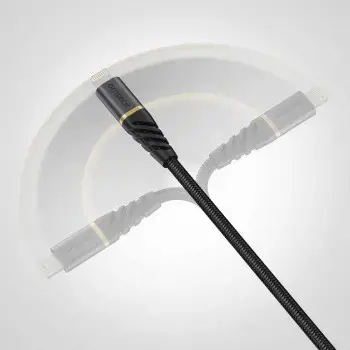"OTTERBOX" AUKŠČIAUSIOS KOKYBĖS USB C-LIGHTNING 1 M USB-PD KABELIS, BALTAS