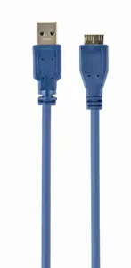 Kabelis Gembird USB Male - MicroUSB Male 3.0 3m Blue