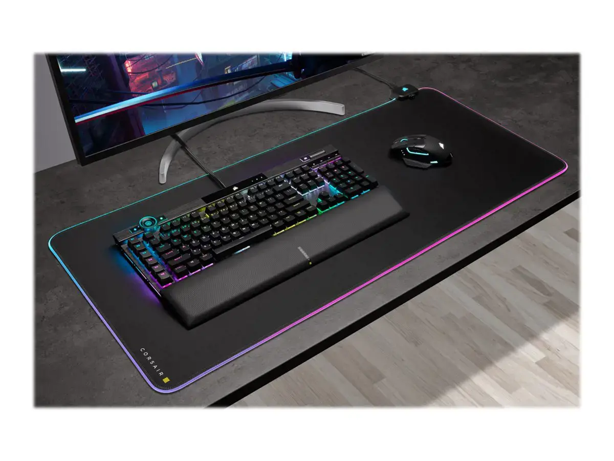 CORSAIR MM700RGB žaidimų pelės kilimėlis - išplėstas-XL