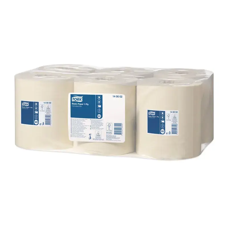 Popierius valymui TORK Basic, 1 sl., 19 cm x 280 m, balta sp. 140002