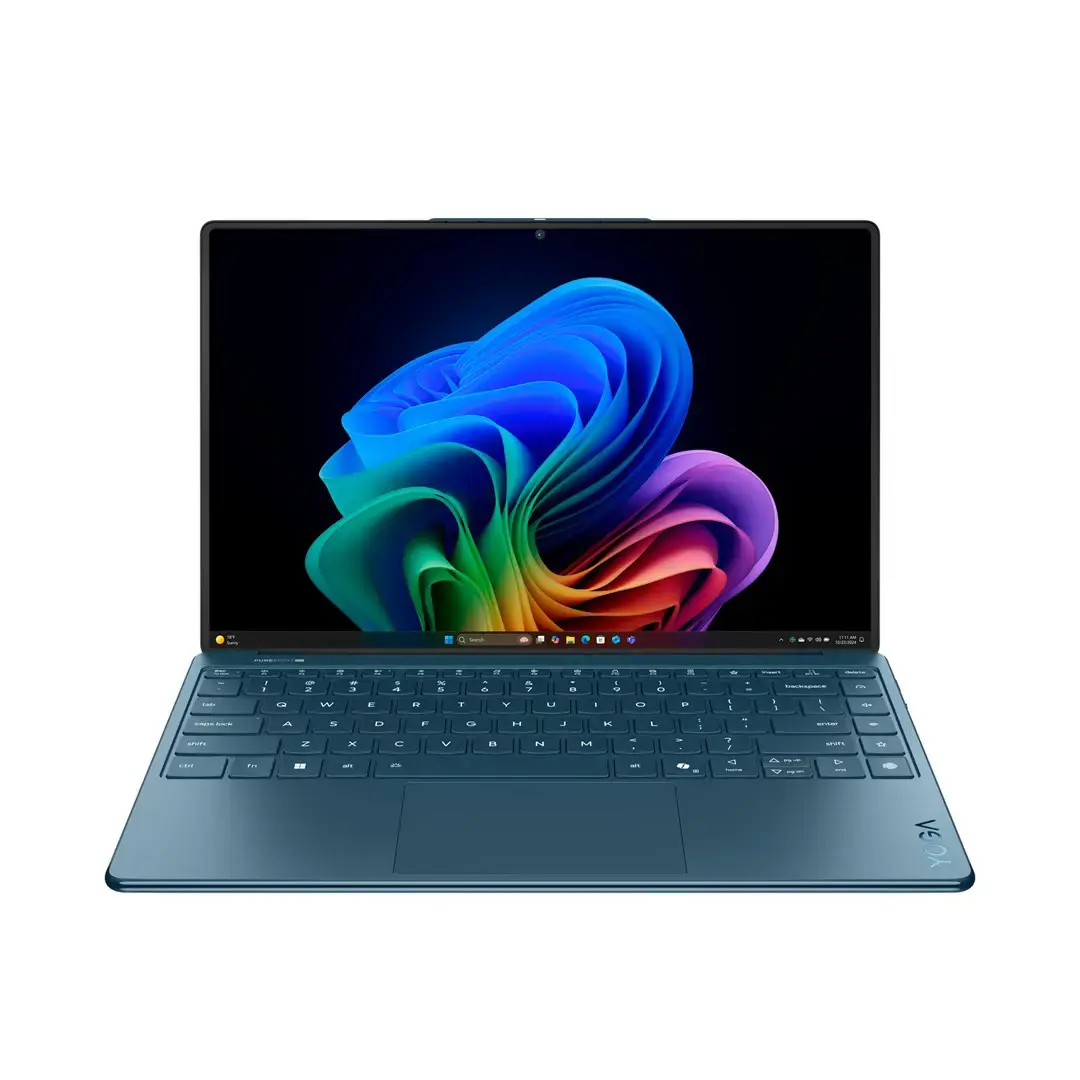 Lenovo Yoga Slim 9 14ILL10 Intel Core Ultra 7 258V Laptop 35.6 cm (14") Touchscreen WQUXGA 32 GB LPDDR5x-SDRAM 1 TB SSD Wi-Fi 7 (802.11be) Windows 11 Home Teal