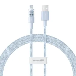 Baseus Gem USB to IP 2.4A fast charging cable 1 m Blue
