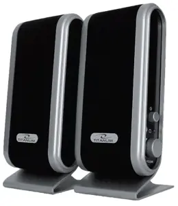 Titanum TP102 speaker set 2.0 channels 2 W Black