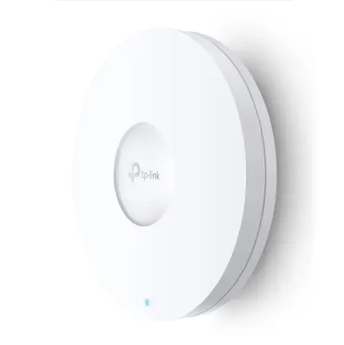 TP-Link AX1800 belaidis dviejų juostų prieigos taškas, montuojamas ant lubų, 1201 Mbit/s, 574 Mbit/s, 1201 Mbit/s, 1201 Mbit/s, 1000 Mbit/s, 2,4-5 GHz, IEEE 802.11a, IEEE 802.11ac, IEEE 802.11ax, IEEE 802.11b, IEEE 802.11g, IEEE 802.11n, IEEE 802.3at