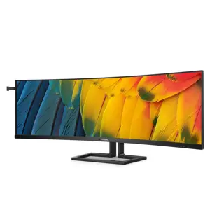 PHILIPS 44,5 colių 5120x1440 VA lenktas monitorius