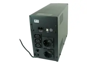 GEMBIRD EG-UPS-033 UPS Energenie-Gembird Line-Interactive,1200VA,3xIEC,2xSchuko 230V,USB,RJ11,LCD