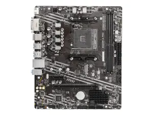 MSI A520M-A PRO, AMD, "Socket AM4", 3 kartos "AMD Ryzen™ 3", 3 kartos "AMD Ryzen 5", 3 kartos "AMD Ryzen™ 7", 3 kartos..., DDR4-SDRAM, 64 GB, DIMM