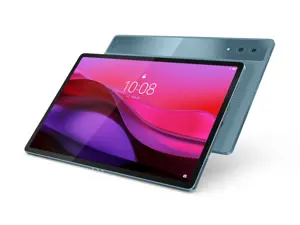Lenovo | Yoga Tab Plus Wi-Fi (without power adapter) | ZAEG0018NL | 12.7 " | Tidal Teal | LTPS | 2944 x 1840 pixels | Qualcomm | Snapdragon 8 Gen 3 Mobile Platform | 16 GB | Soldered LPDDR5x | 256 GB | Wi-Fi | Front camera | 13 MP | Rear camera | 13 MP | Bluetooth | 5.4 | Android | 14 or Later | Warranty 24 month(s) | Lenovo 2-in-1 Keyboard Pack + Lenovo Tab Pen Pro