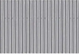 Gofruotas kartonas 50x70cm Folia sidabrinis