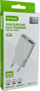 D-Fruit charger 30W USB-A/USB-C DF134