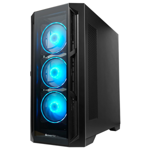 Chieftec APEX GA-01B-TG-OP ATX, Midi Tower, PC, Black, ATX, EATX, ITX, micro ATX, Mini-ITX, SPCC, Gaming