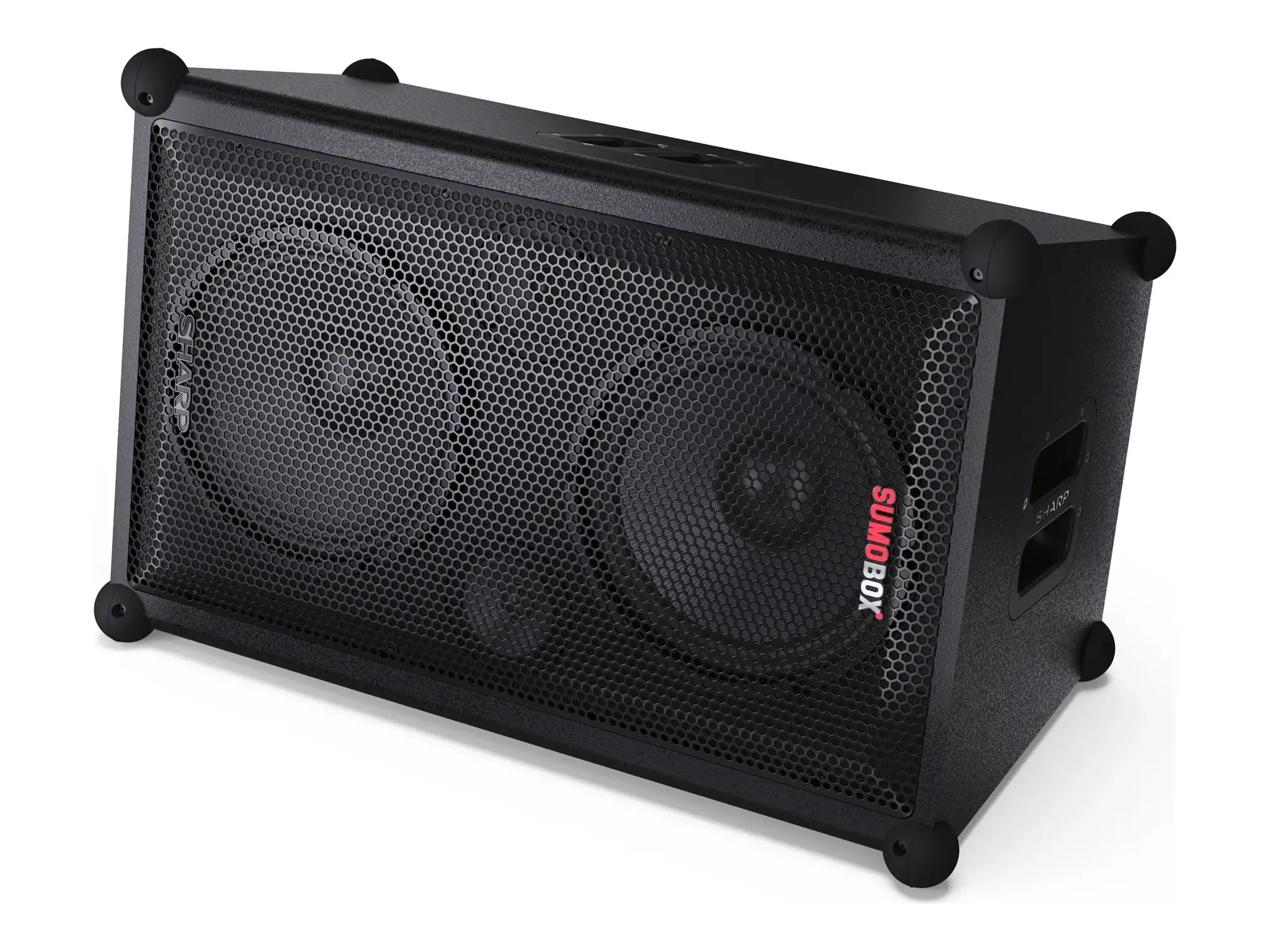 "Sharp SumoBox CP-LS200" didelio našumo nešiojamasis garsiakalbis