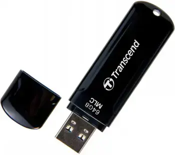 TRANSCEND 64GB JETFLASH750 USB3.0 MLC black