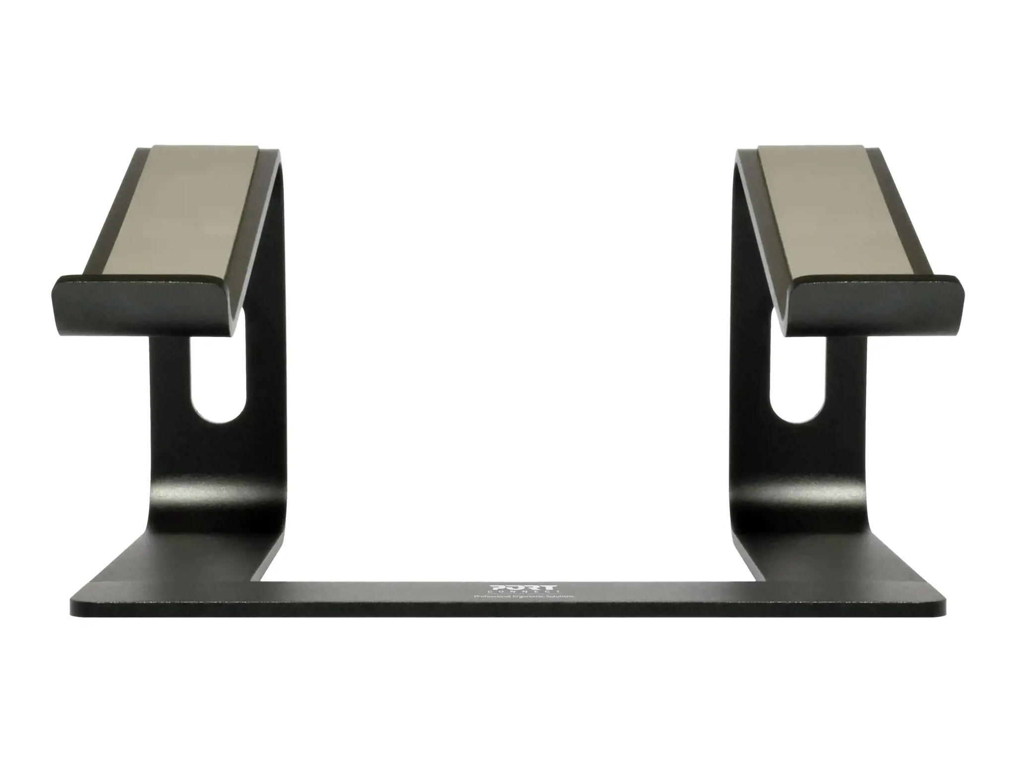 "Port Designs" 901103 Nešiojamojo kompiuterio stovas 39,6 cm (15,6"), aliuminis, juodas