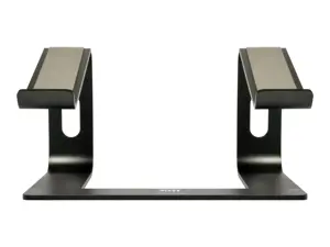 "Port Designs" 901103 Nešiojamojo kompiuterio stovas 39,6 cm (15,6"), aliuminis, juodas