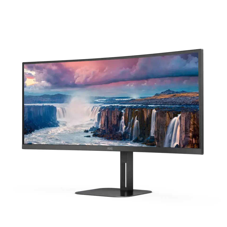 Monitorius AOC CU34V5C/BK 34inch monitor HDMI DP USB