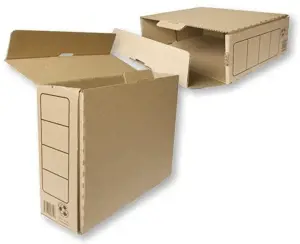 Archyvinė dėžė SMLT, 105x250x335mm, ruda, ekologiška  0830-304