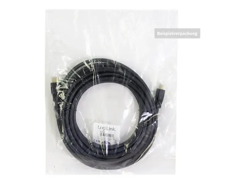 LOGILINK CH0053 LOGILINK - HDMI kabelis - HDMI 1.4, auksinė versija, ilgis 10 m