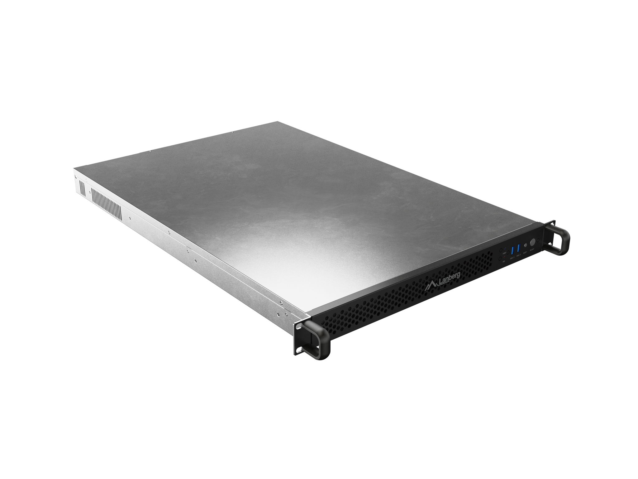 Lanberg Rackmount server chassis E-ATX 650/12 19"/1U | SC01-6501-12B | Black