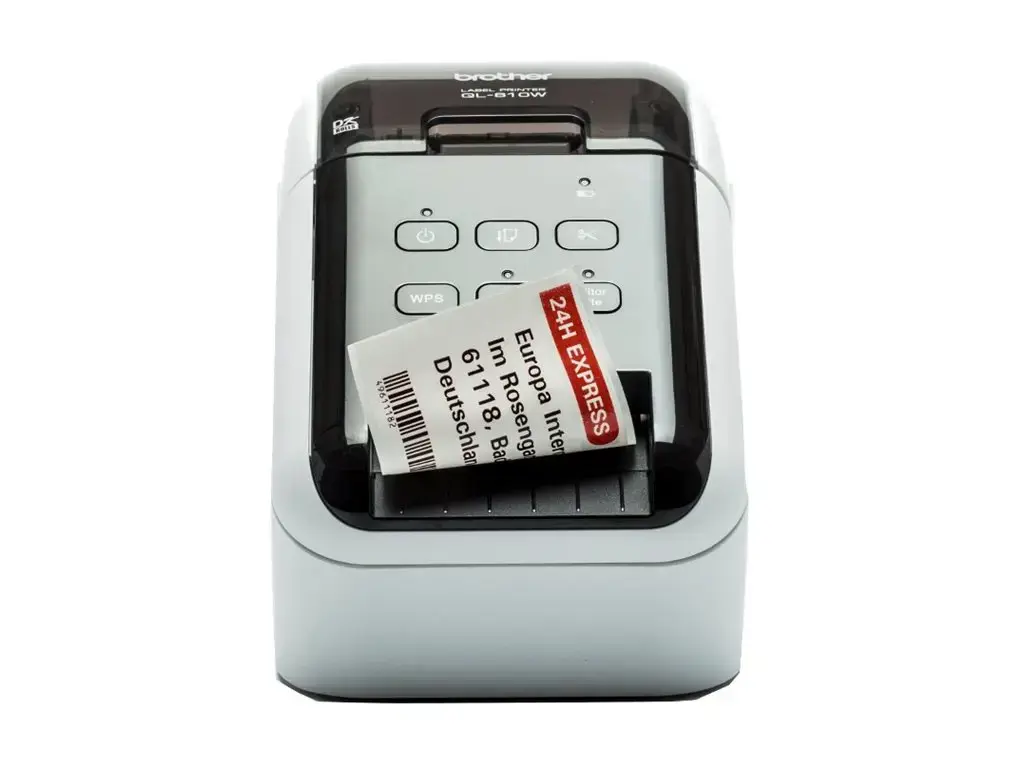 Brother QL-810WC, DK, Direct thermal, 300 x 300 DPI, 176 mm/sec, Colour, Wired & Wireless