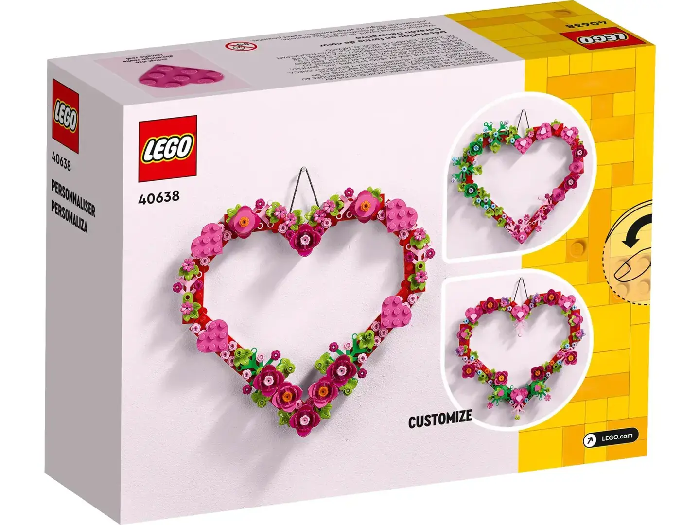 LEGO 40638 ŠIRDIES ORNAMENTAS
