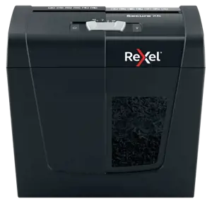 Dokumentų naikiklis Rexel Secure X6 Cross Cut Paper Shredder P4, 6 lapai, 10 L.