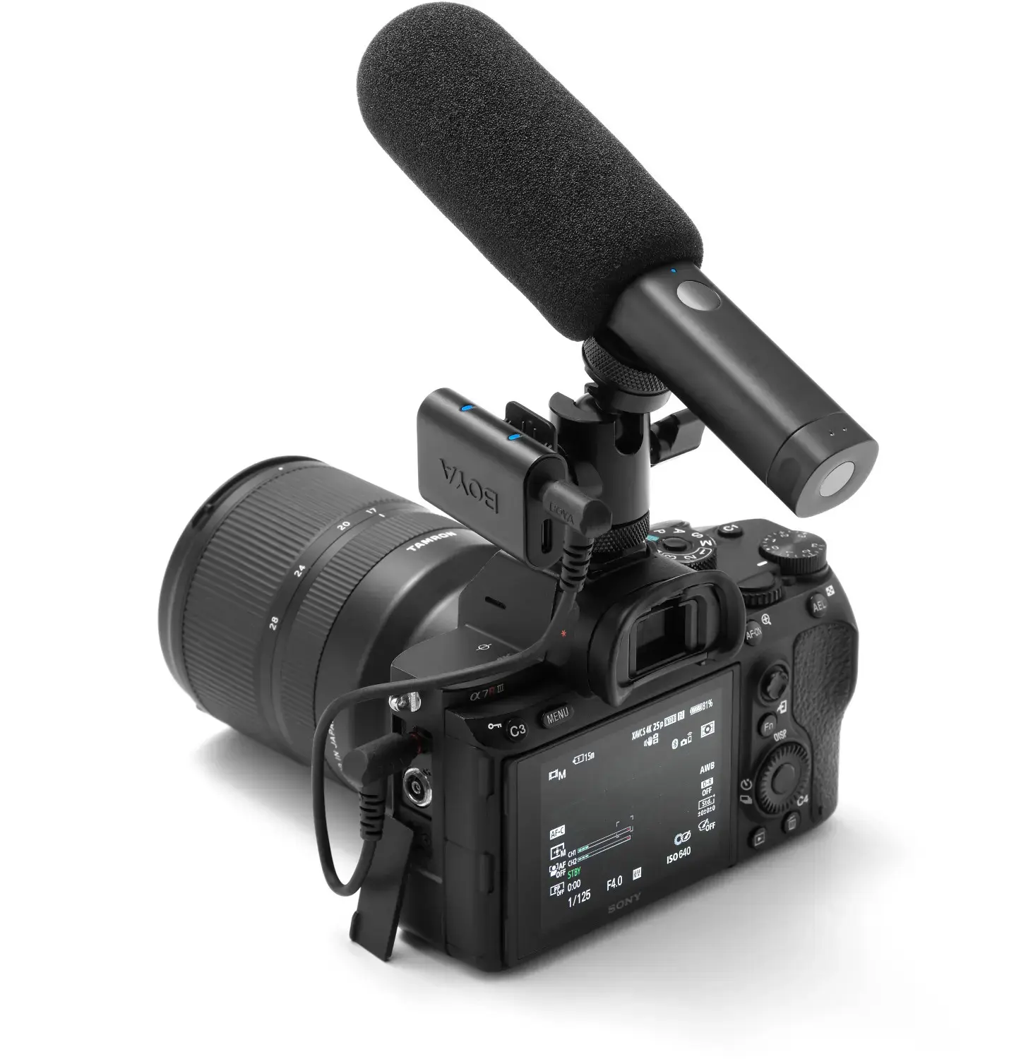 Boya wireless microphone Magic-02 USB-C/Lightning/3.5mm