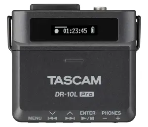 Tascam DR-10L Pro - digital recorder with lavalier microphone