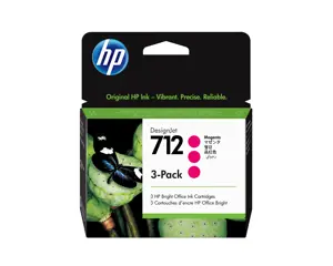 3ED78A (HP 712M 3 pack), Originali kasetė (HP)