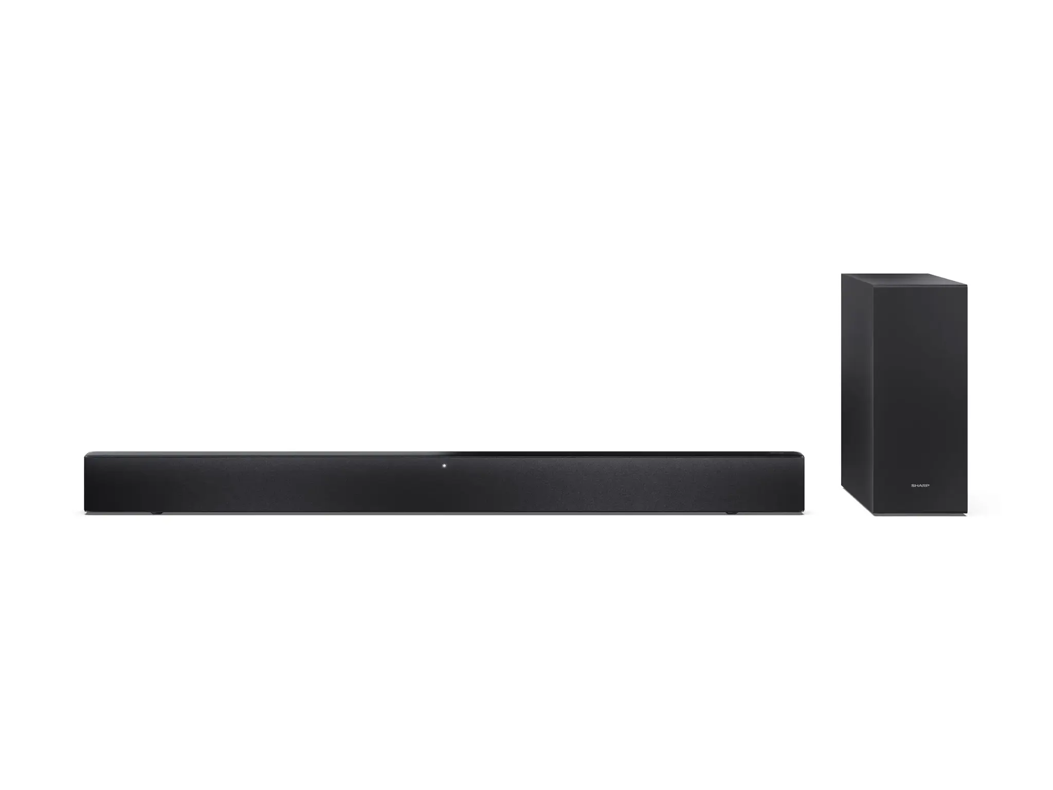 Sharp 2.1 Dolby Atmos/DTS Virtual:X Soundbar with Slim Wireless Subwoofer | HT-SBW310 | 330 W | Bluetooth | Black | Wireless connection