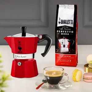 "Bialetti Moka Express Moka puodas Raudona
